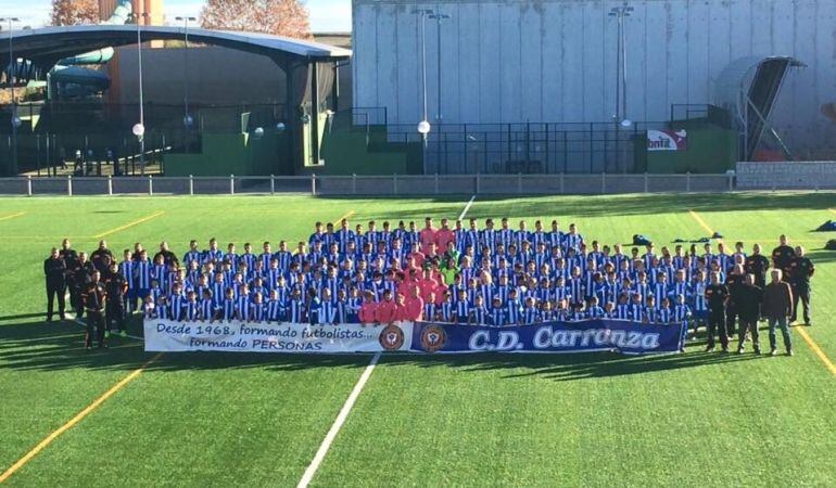 El Club Carranza cerrará la temporada de fútbol base con un torneo que clausura la temporada para los chavales