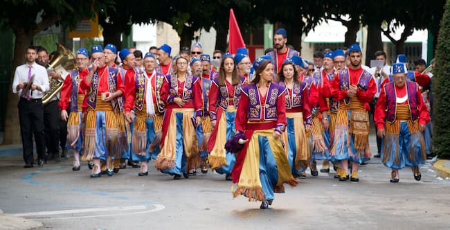 escuadra de la comparsa