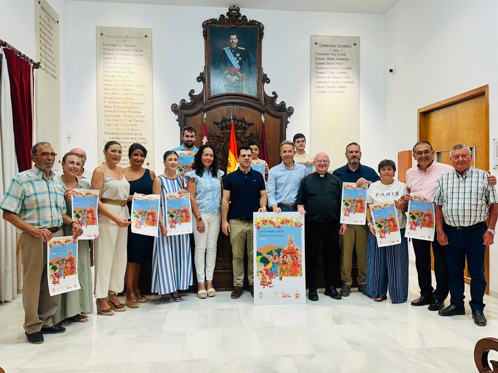 Lorca acoge un año más los actos en honor a su Patrona, Santa María la Real de las Huertas .