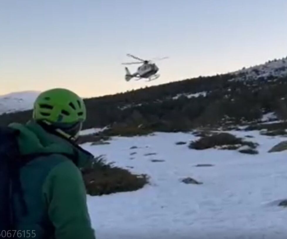 La Guardia Civil rescata a cinco montañeros en Peñalara