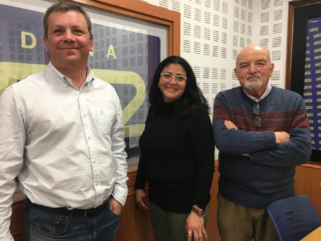 Ludwig Wagner, Blanca Lavayen y Carlo Tacconi