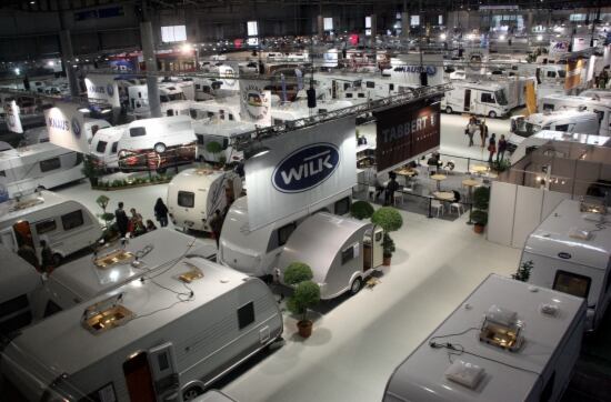 Una imatge de la 30ena edició del Saló Internacional del Caravaning