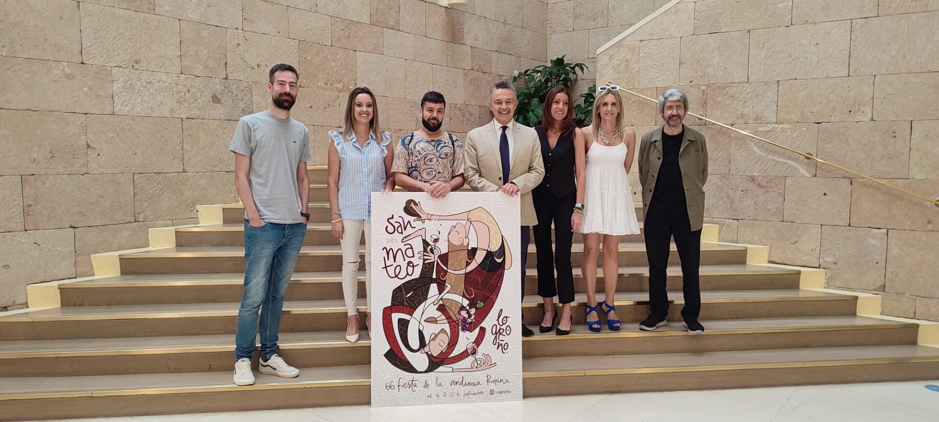 Cartel de las fiestas de San Mateo 2023