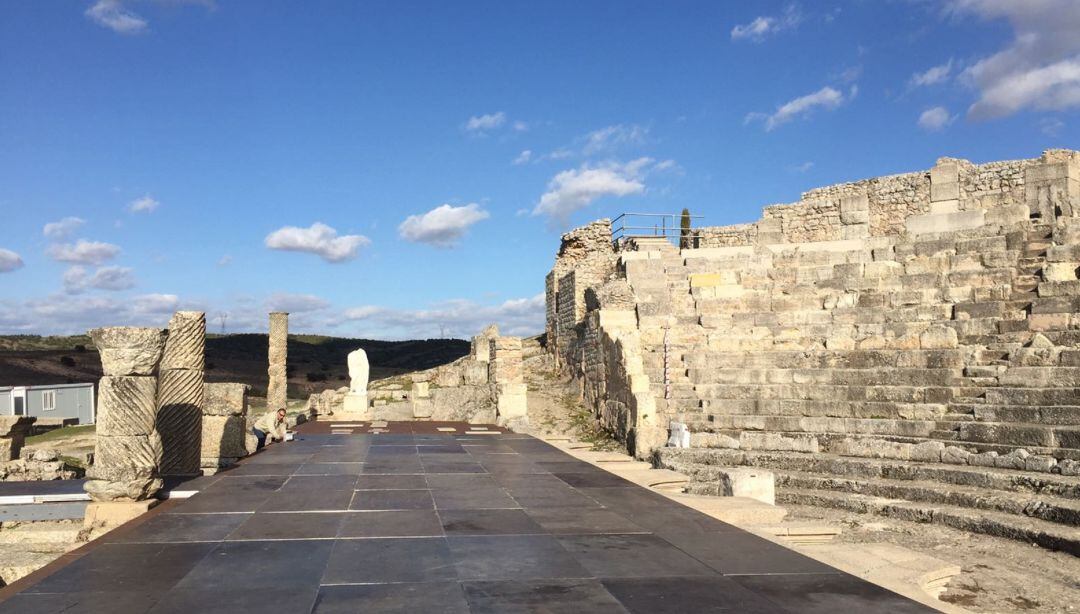 Teatro romano de Segóbriga, en Saelices (Cuenca):