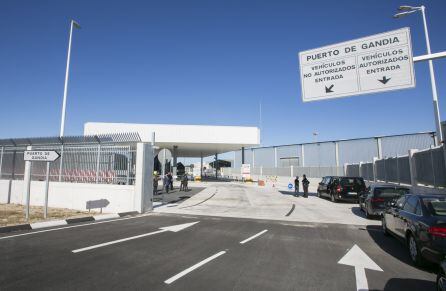 Nuevo entrada para camiones al puerto de Gandia desde el acceso sur
