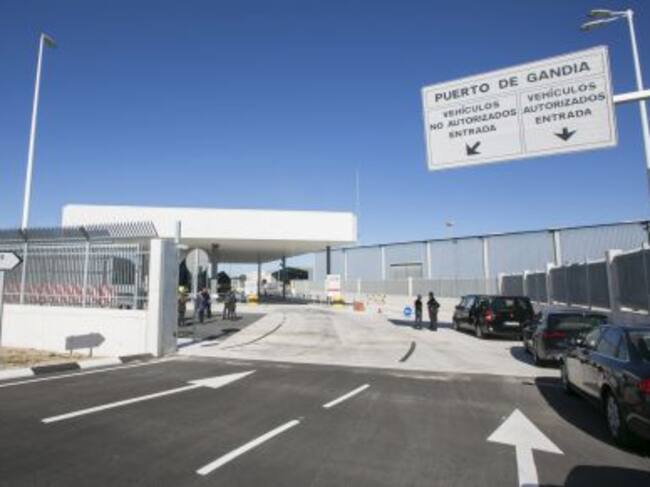 Nuevo entrada para camiones al puerto de Gandia desde el acceso sur