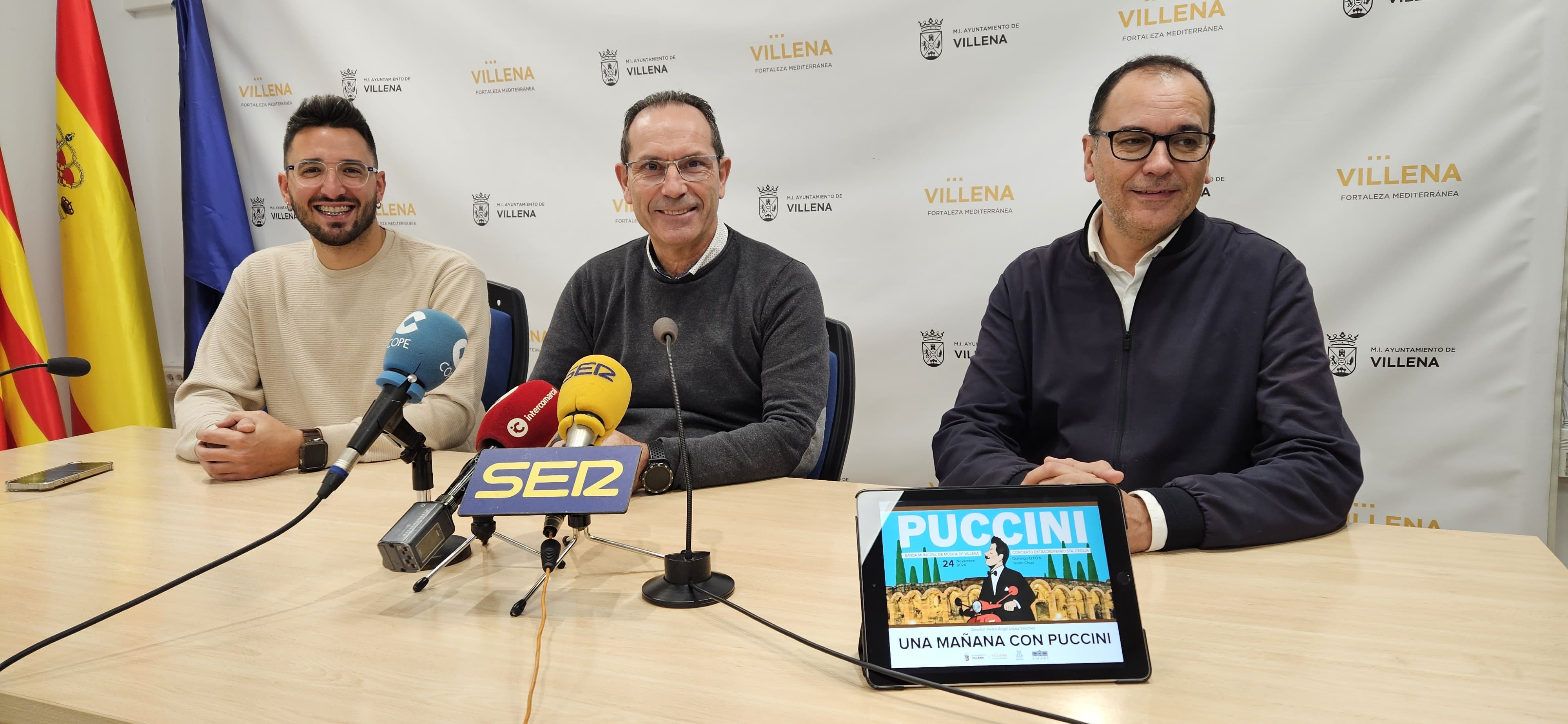 Presentación de los actos de Santa Cecilia