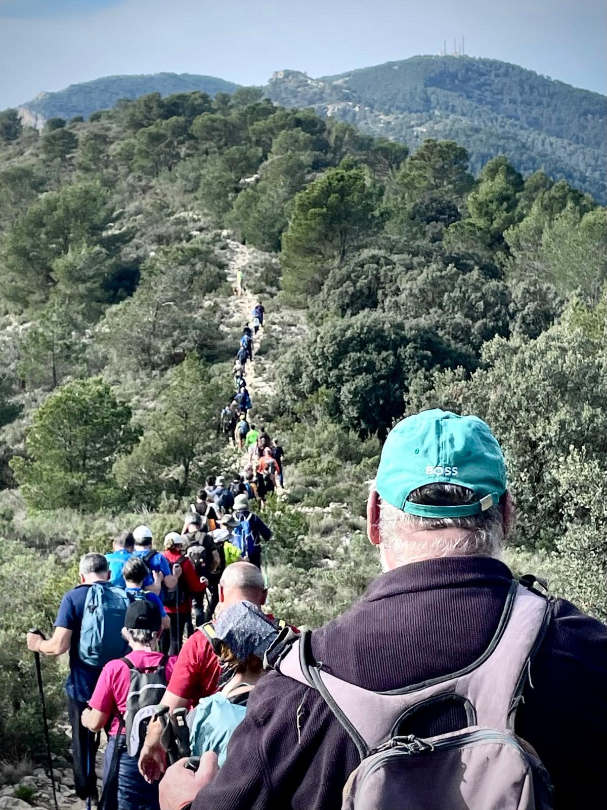 El Centre Excursionista de Biar en Onil