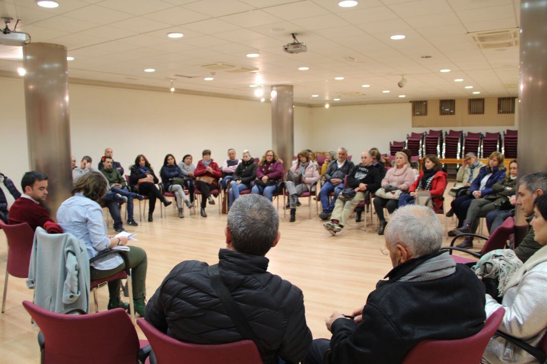 Reunión de los comerciantes de Cuéllar hace unos meses donde se planteaba la reactivación del Centro de Iniciativas Turísticas