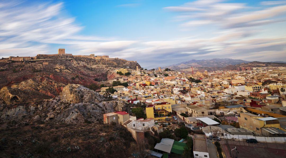 Vista panorámica de Lorca