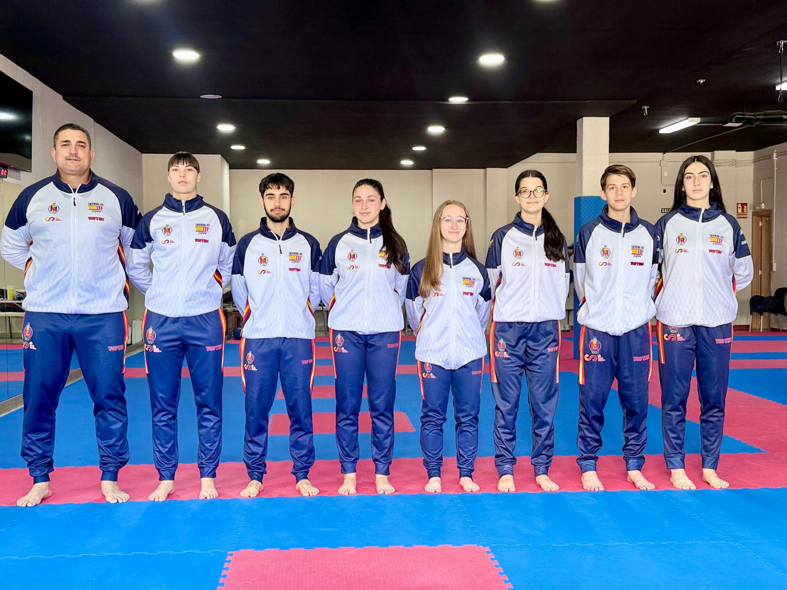 Representantes de Invictus en el Campeonato de Europa de Taekwondo-ITF