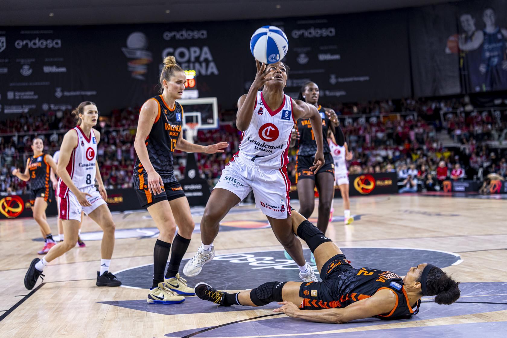 Fingall lo intentó, pero no ha brillado como en otras ocasiones. Foto: FEB