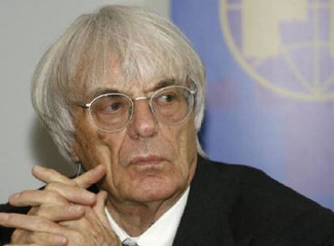 Bernie Ecclestone, presidente y CEO de la Formula One Management y Formula One Administration