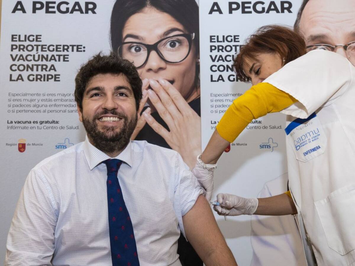 Más de 120.000 personas se han vacunado ya contra la gripe en la Región