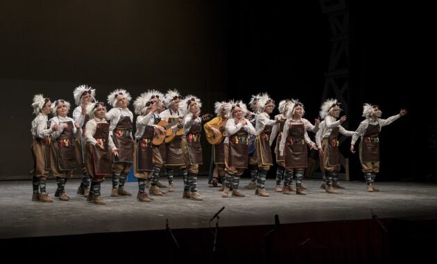 Murga: Los que inventan, experimentan. Terceros clasificados en el Concurso de Murgas Infantil del Carnaval de Badajoz 2018