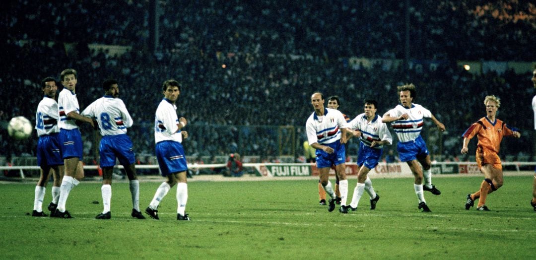 La falta decisiva de la final de la Copa de Europa de 1992