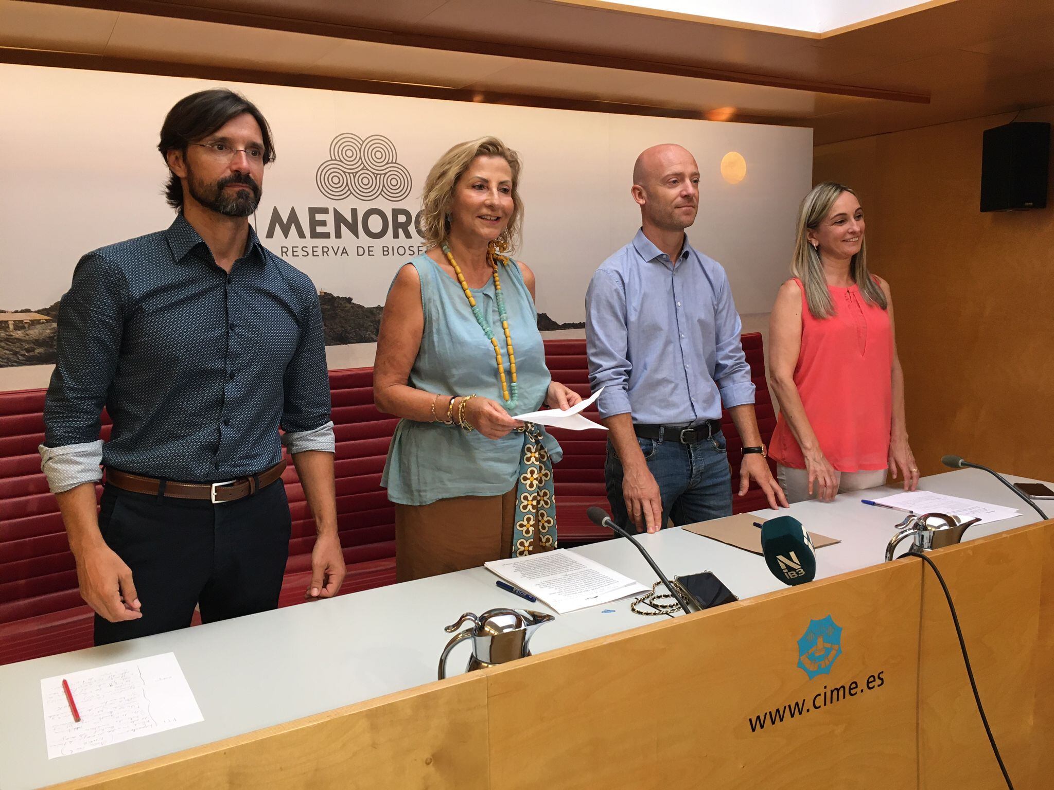 Els consellers del PP han passat balanç als tres anys de mandat que portem.