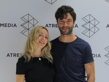 Ángela Cremonte y Javier Rey