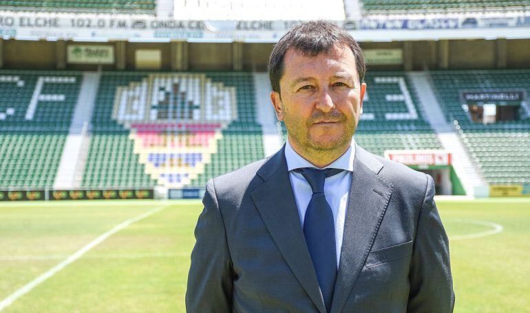 Molina, en su etapa en Elche