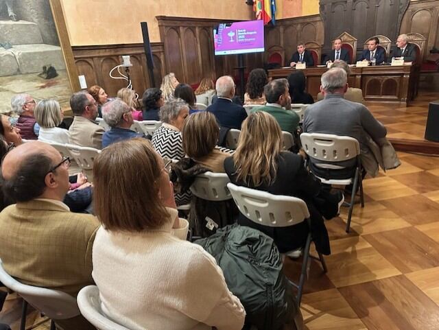 Imagen de la jornada de clausura, celebrada en la capital oscense