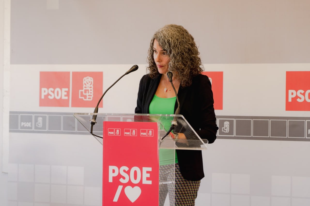 Ariagona González, portavoz del PSOE en el Cabildo de Lanzarote.