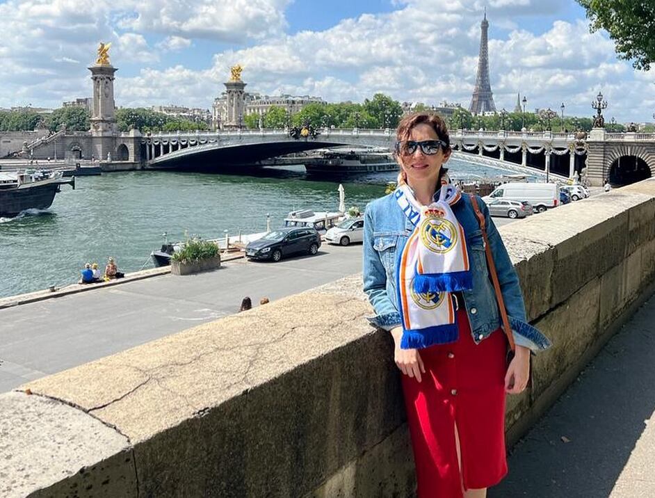 Isabel Díaz Ayuso en París