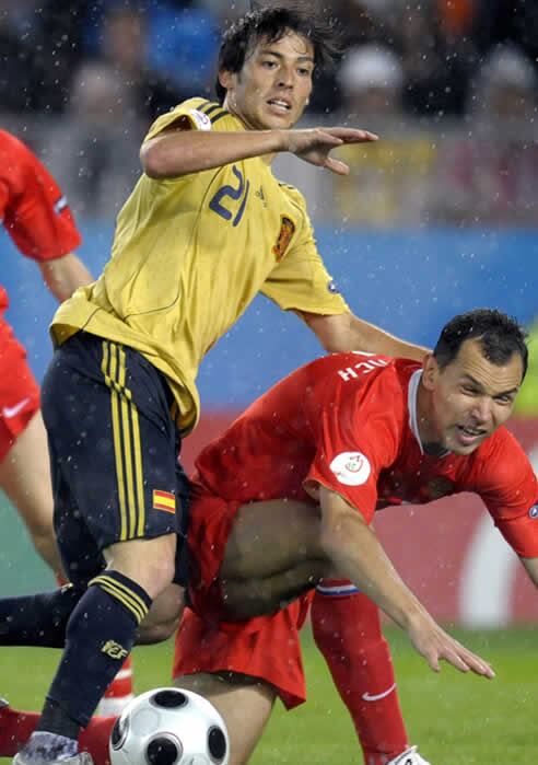 El minuto de oro  se produjo a las 22.26, coincidiendo con el tercer gol, con el de Silva.