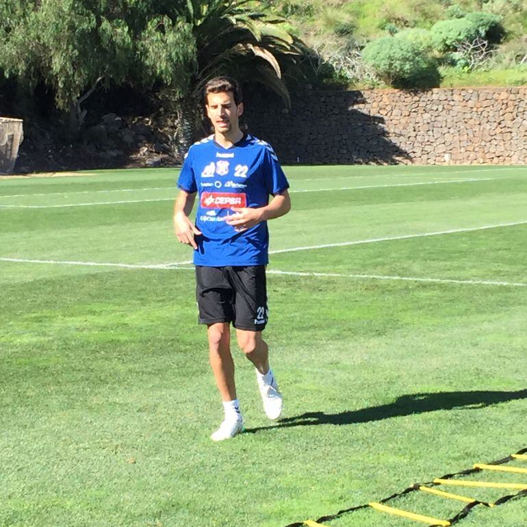 El gallego ha entrenado con el CD Tenerife 