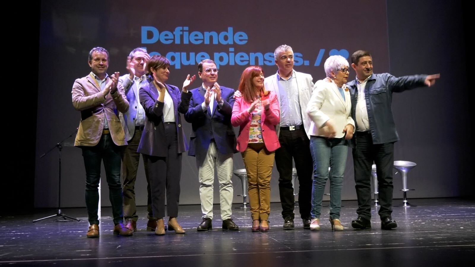 Presentación de varios candidatos a la alcaldía del PSOE en Andújar