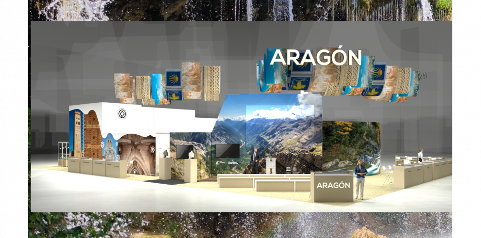 Stand de Aragón en Fitur 2023