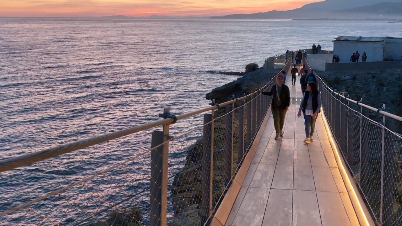 El Puente Colgante de Torrenueva, uno de los nuevos atractivos turísticos de la provincia de Granada