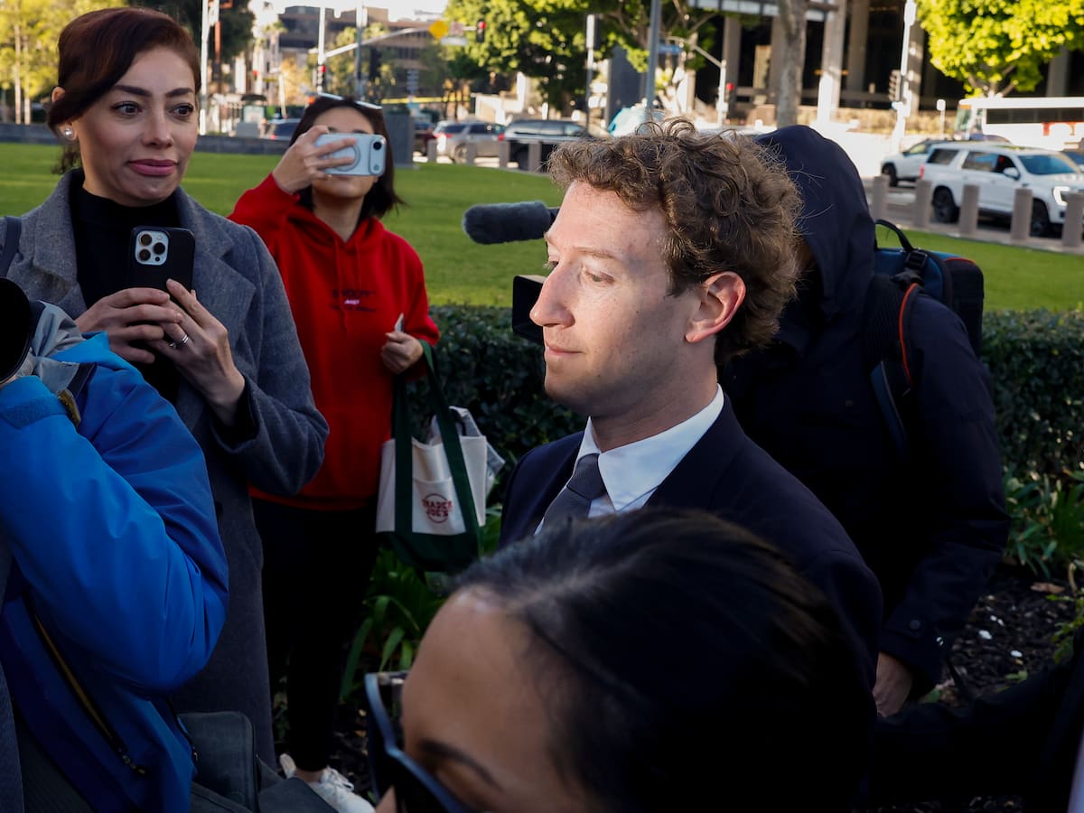 Mark Zuckerberg comparece ante un tribunal para responder ante la adicción que generan las redes sociales