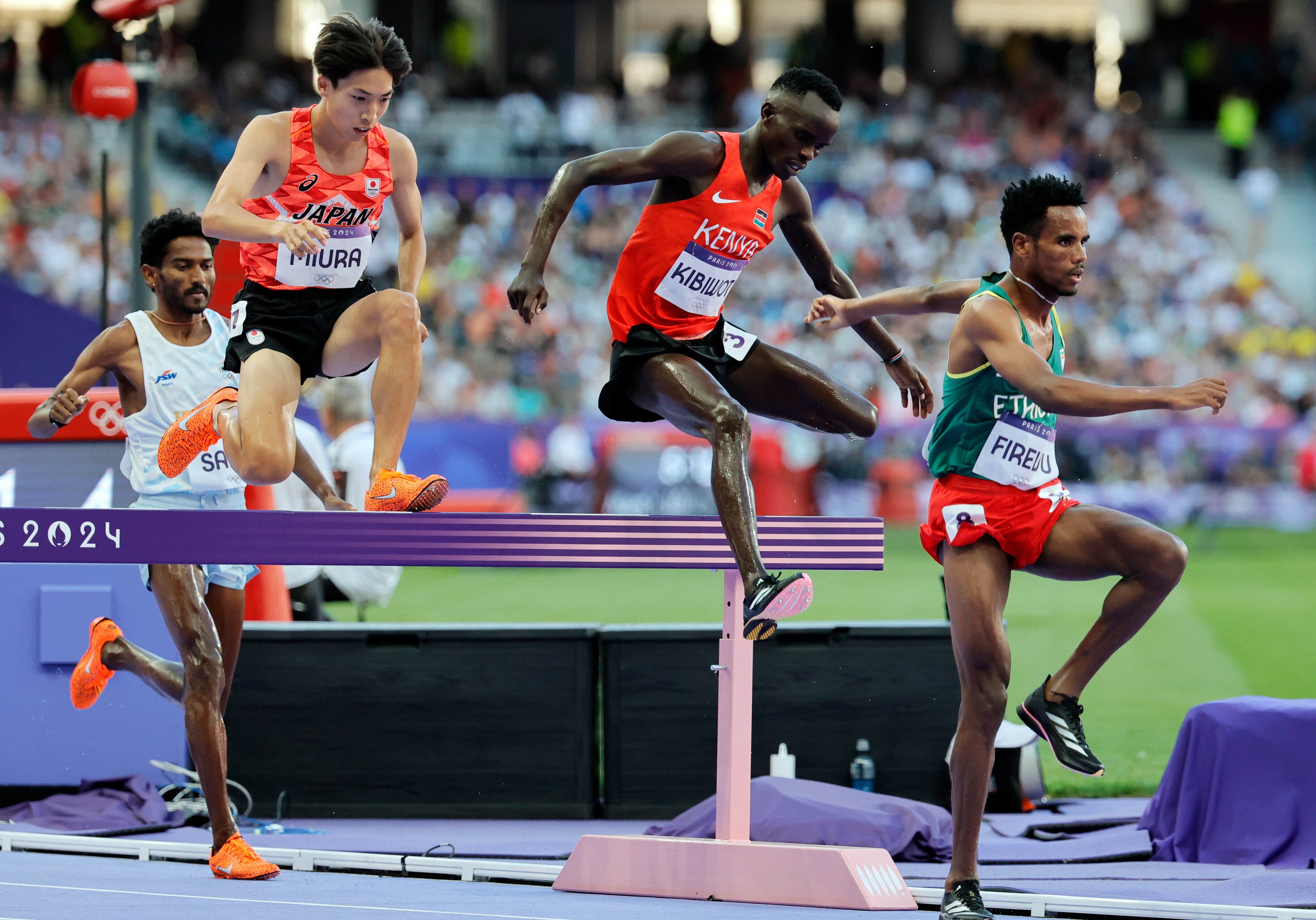 Nahuel Carabaña va ser setè en la segona sèrie de les semifinals dels 3.000 obstacles