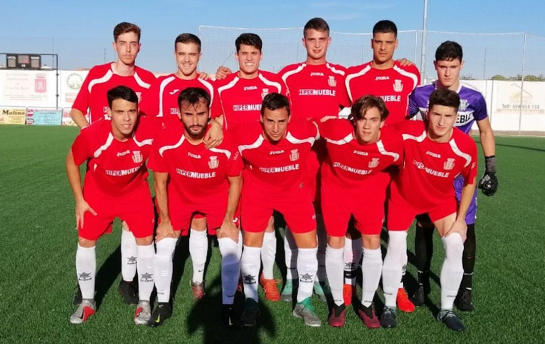 Once inicial del CD Úbeda Viva ante el Castellar Íbero