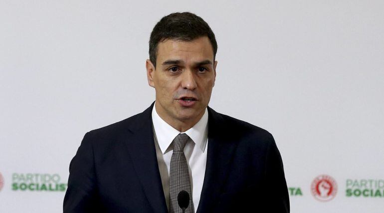 El secretario general del PSOE, Pedro Sánchez