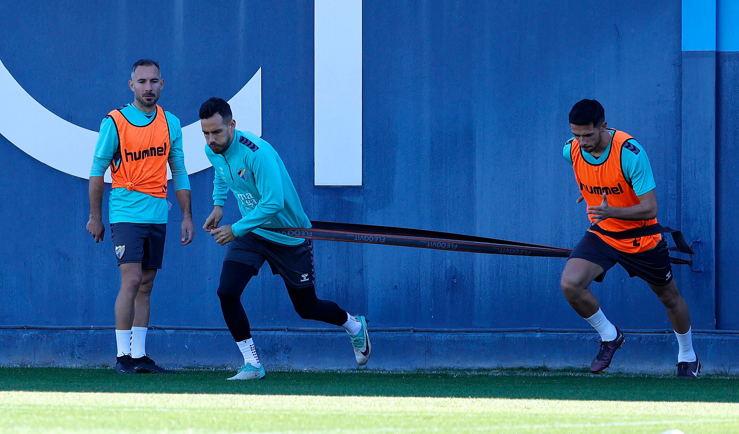 El Málaga empezó a preparar el encuentro del domingo ante el Ibiza