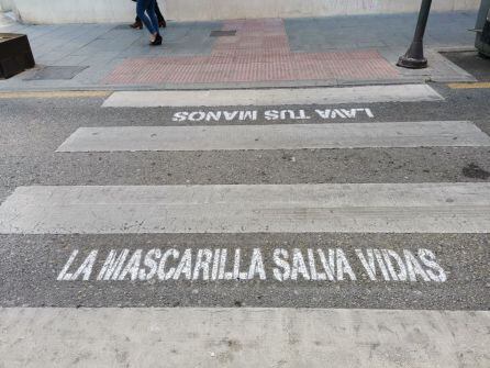 Campaña lanzada por el Ayuntamiento frente a la Covid-19