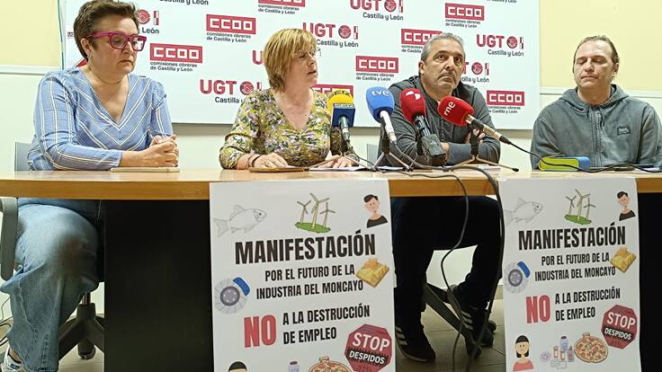 CCOO y UGT unidos por el futuro de la industrian en el Moncayo en Soria