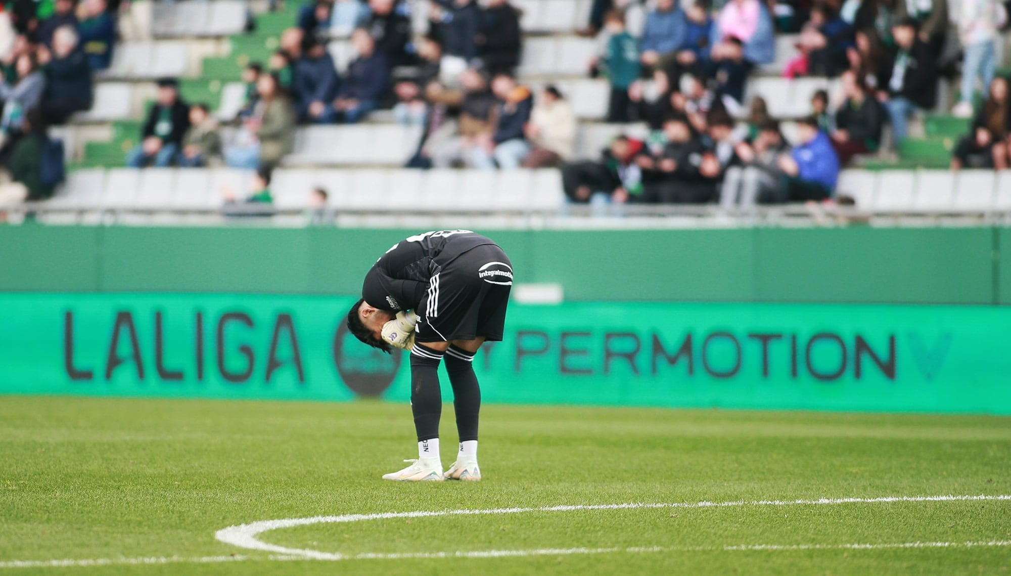 Imagen del Racing-Córdoba en A Malata (foto: Mariño / Cadena SER)