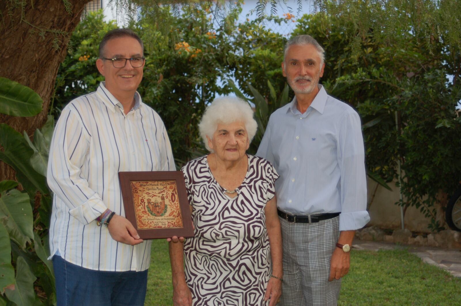 Morant, Vercher y Ortega (Imagen: Agrupació S.Cecília)