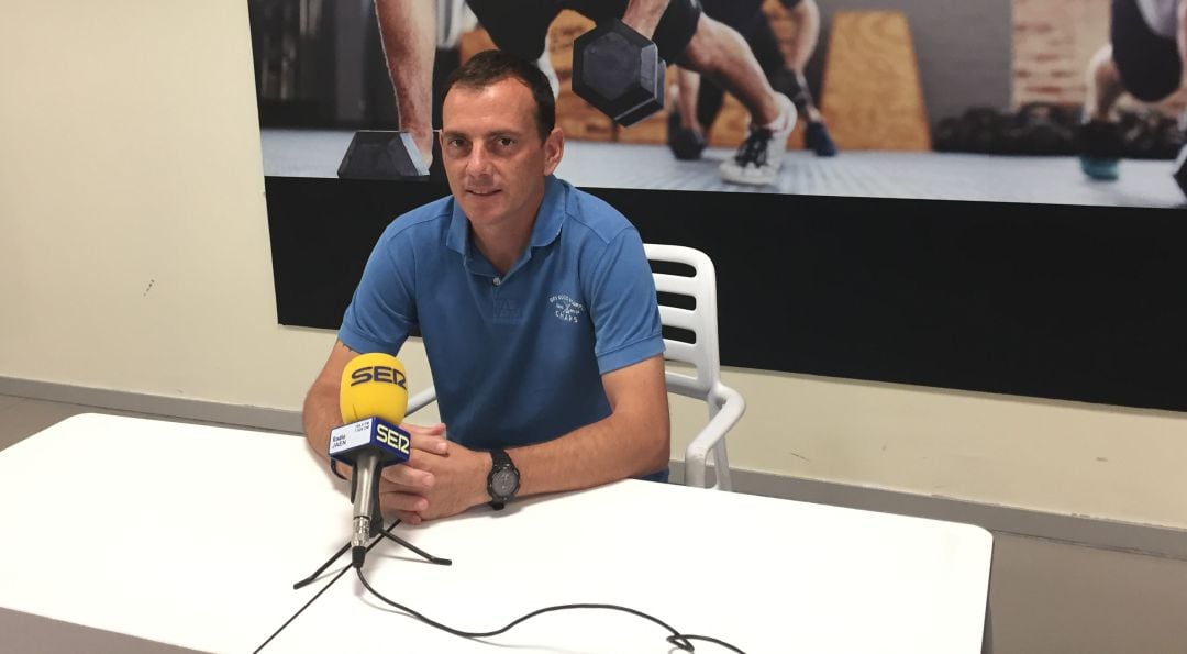 Alberto González, entreador del Real Jaén.