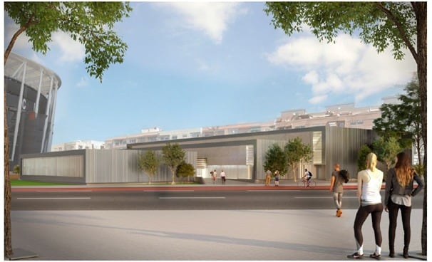 Así será el Polideportivo Municipal de Benicalap, junto al Nou Mestalla