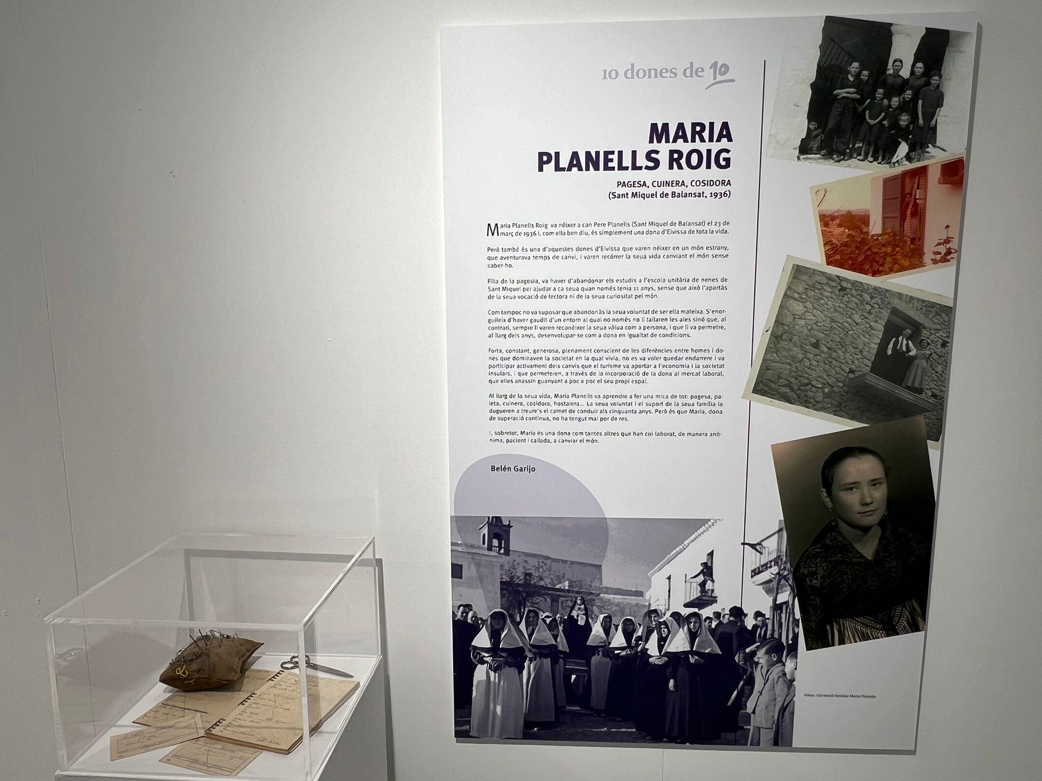 Imagen de una de las mujeres protagonistas de la exposición