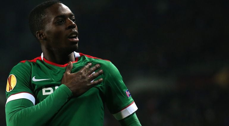 Iñaki Williams celebra su gol en Turín