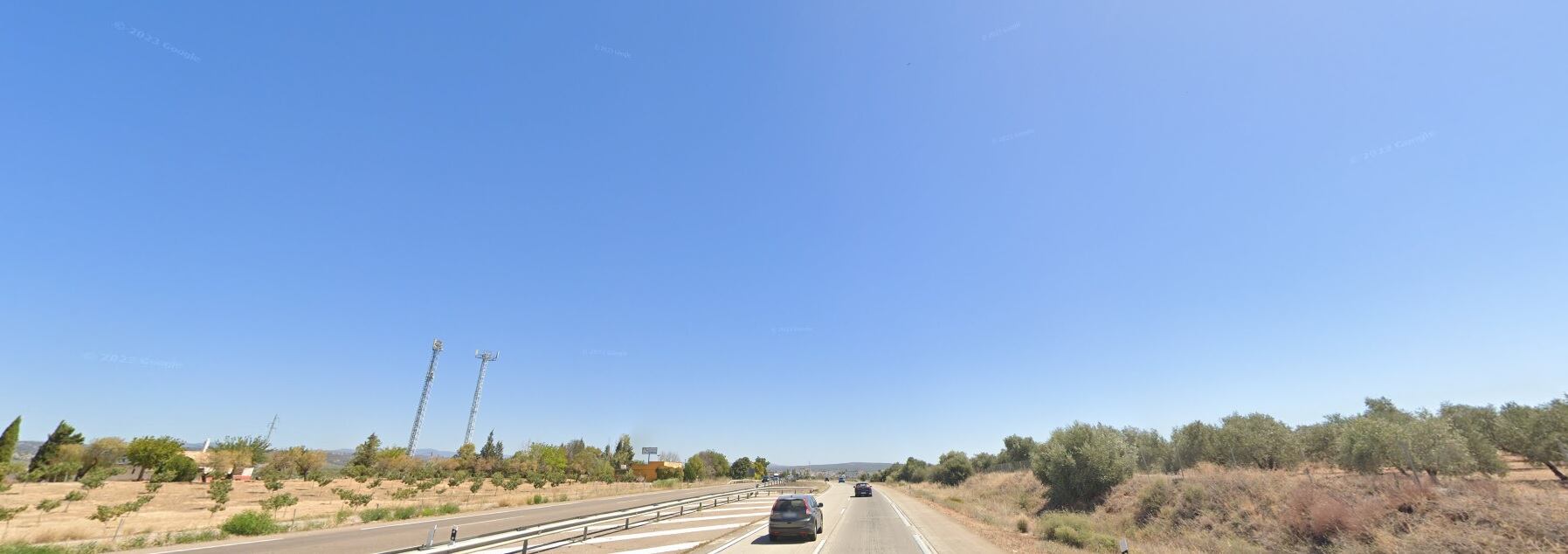 Imagen de la autovía A-4 en el término municipal de Guarromán.