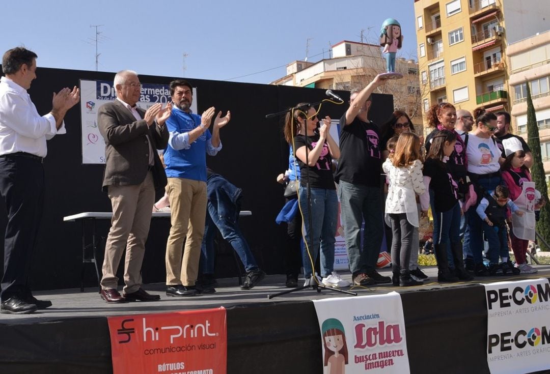 Acto celebrado este sábado en la Plaza Séneca de Alicante