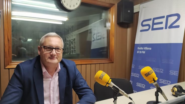 José Albero, Presidente de la Sdad Unió Musical de Biar en Radio Villena