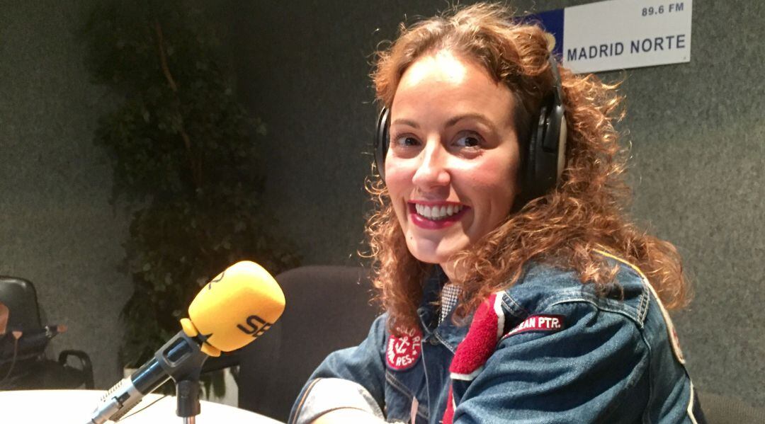 Lucía Fernández, portavoz PP Sanse en los estudios de SER Madrid Norte