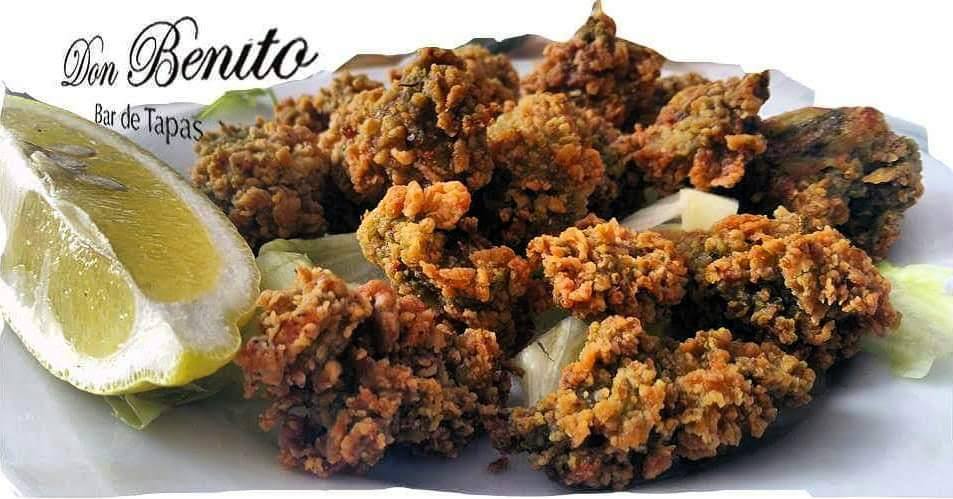 Ortigas en el Restaurante Don Benito