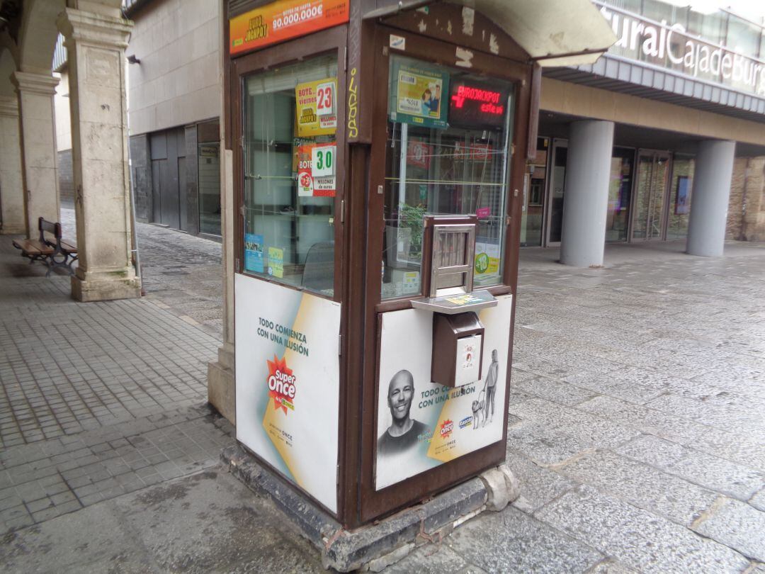 Este es el kiosco que despachó los cupones premiados